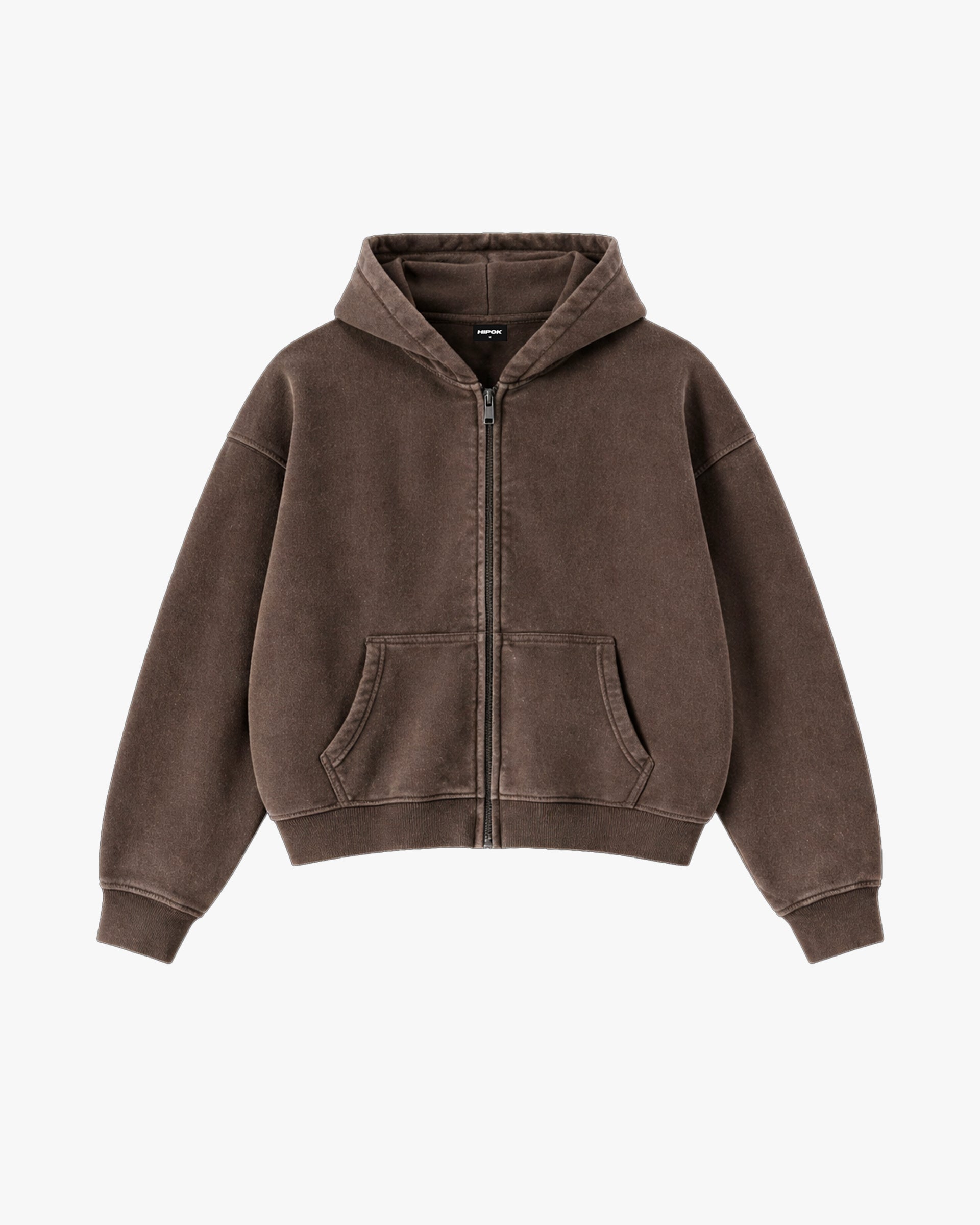 Zip Hoodie – Boxy Fit