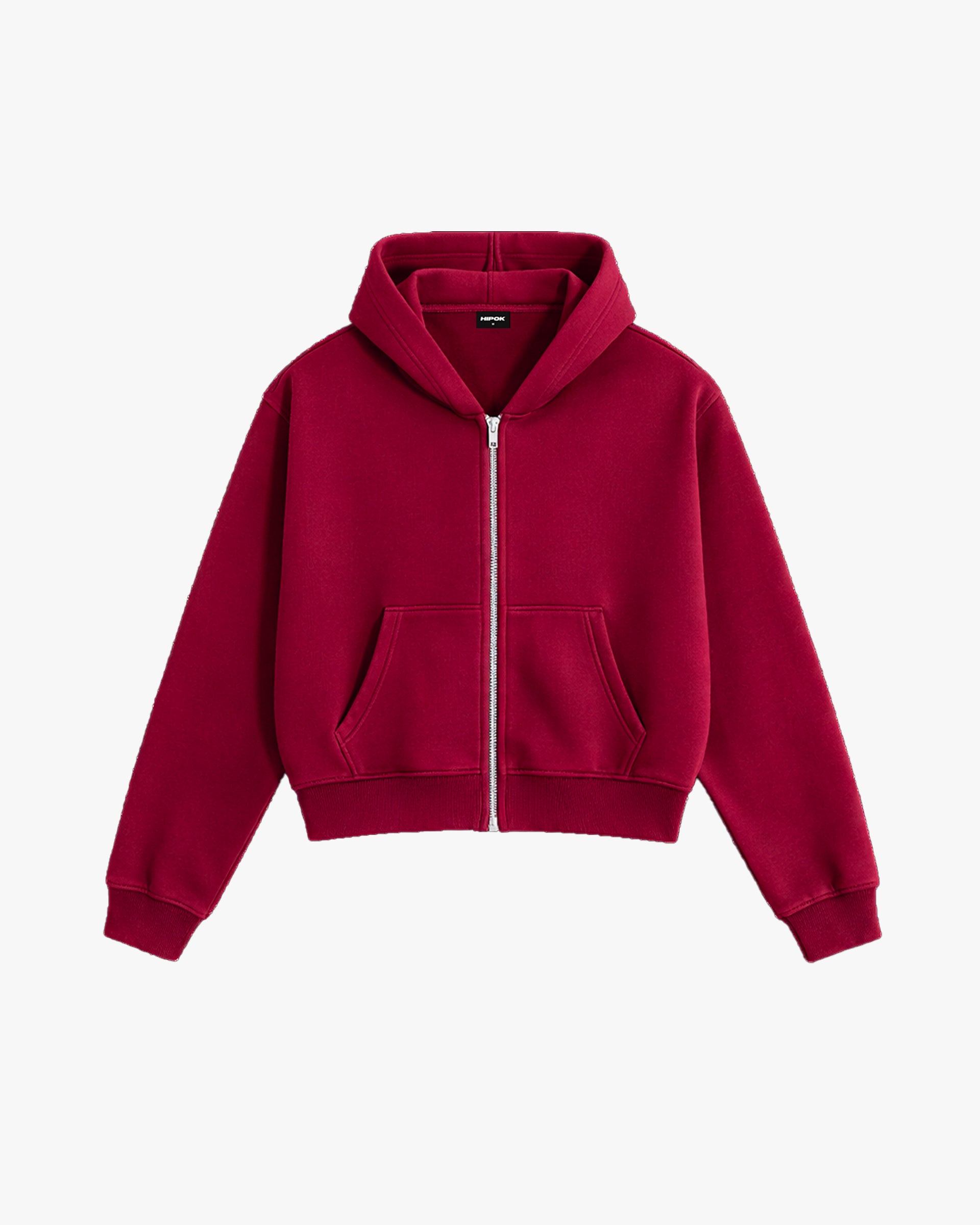 Zip Hoodie – Boxy Fit