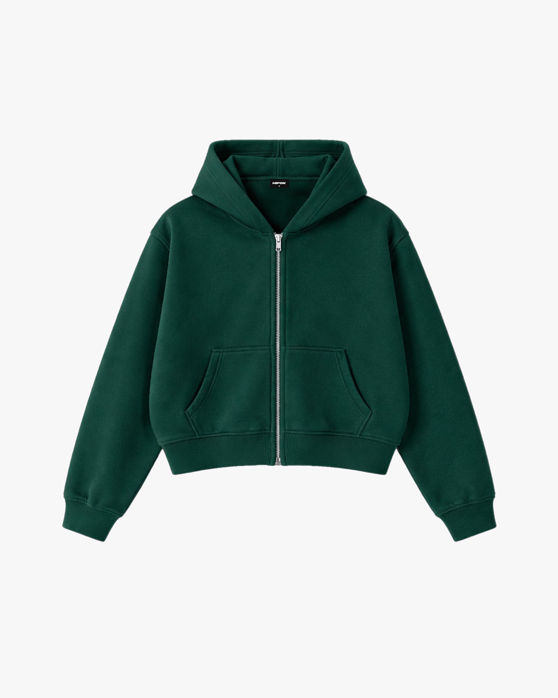 Zip Hoodie – Boxy Fit
