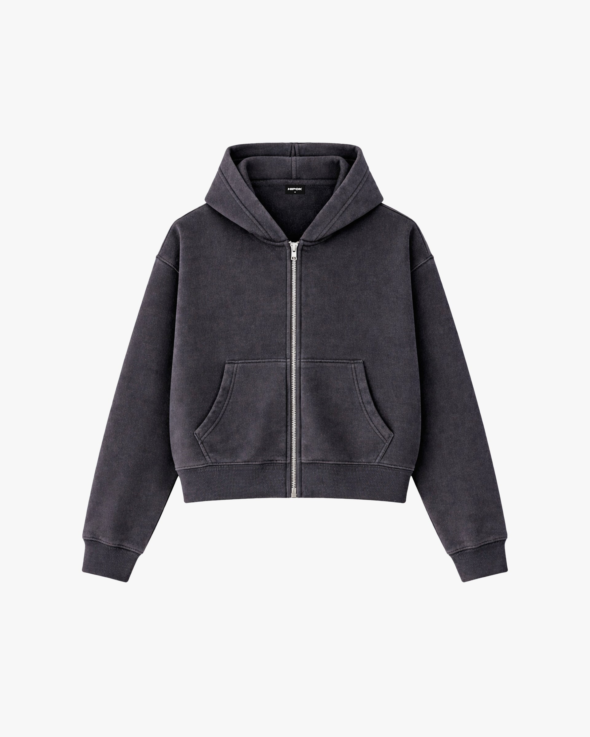 Zip Hoodie – Boxy Fit