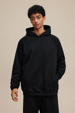 Black Arc Seam Hoodie - Hipok Brand