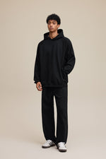 Black Arc Seam Hoodie - Hipok Brand