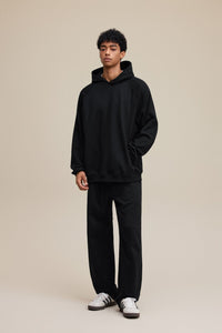 Black Arc Seam Hoodie - Hipok Brand
