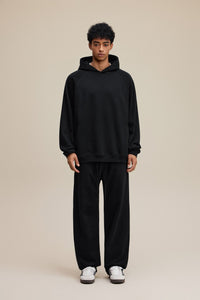 Black Arc Seam Hoodie - Hipok Brand