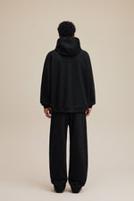 Black Arc Seam Hoodie - Hipok Brand