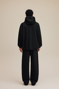 Black Arc Seam Hoodie - Hipok Brand