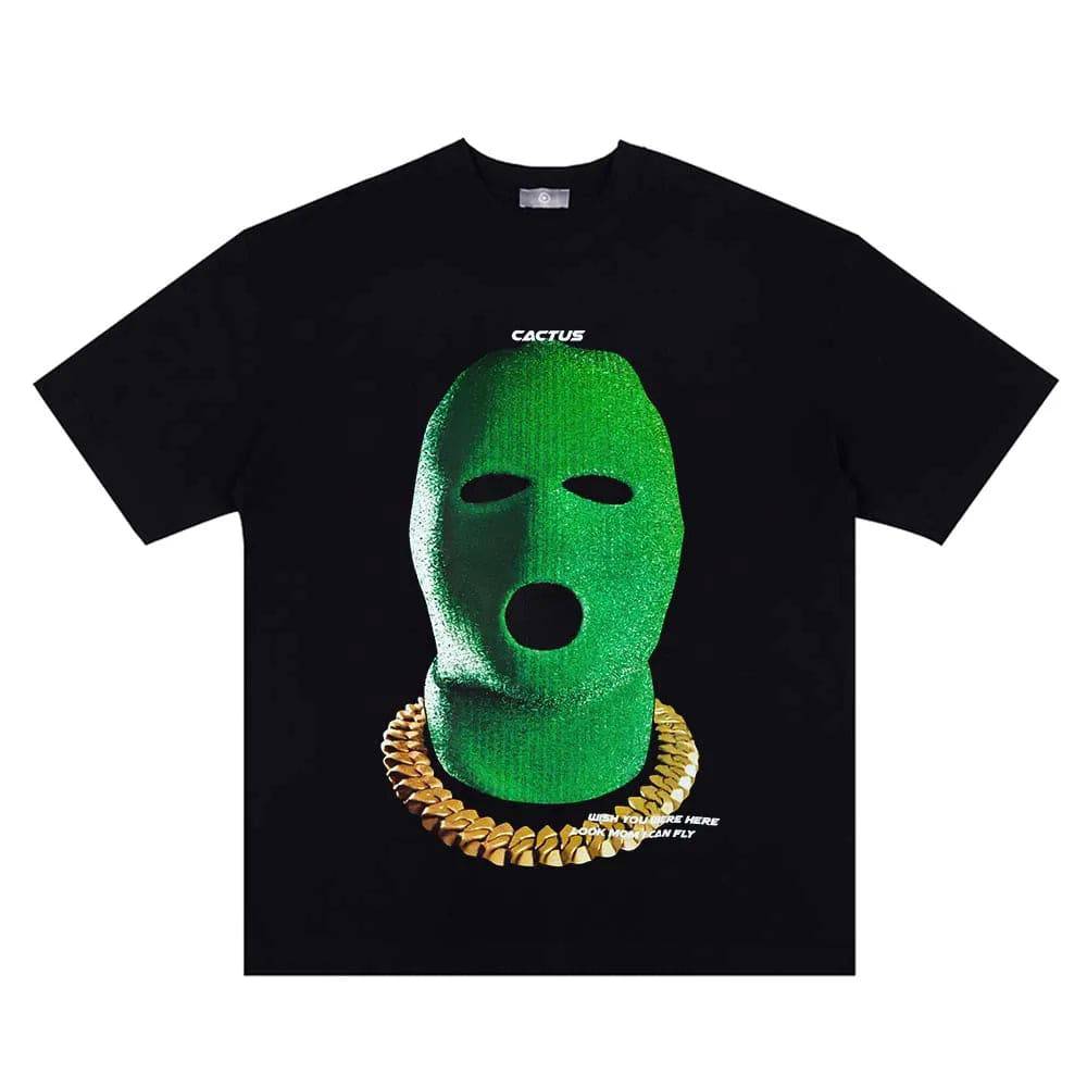 Black Balaclava T-Shirt