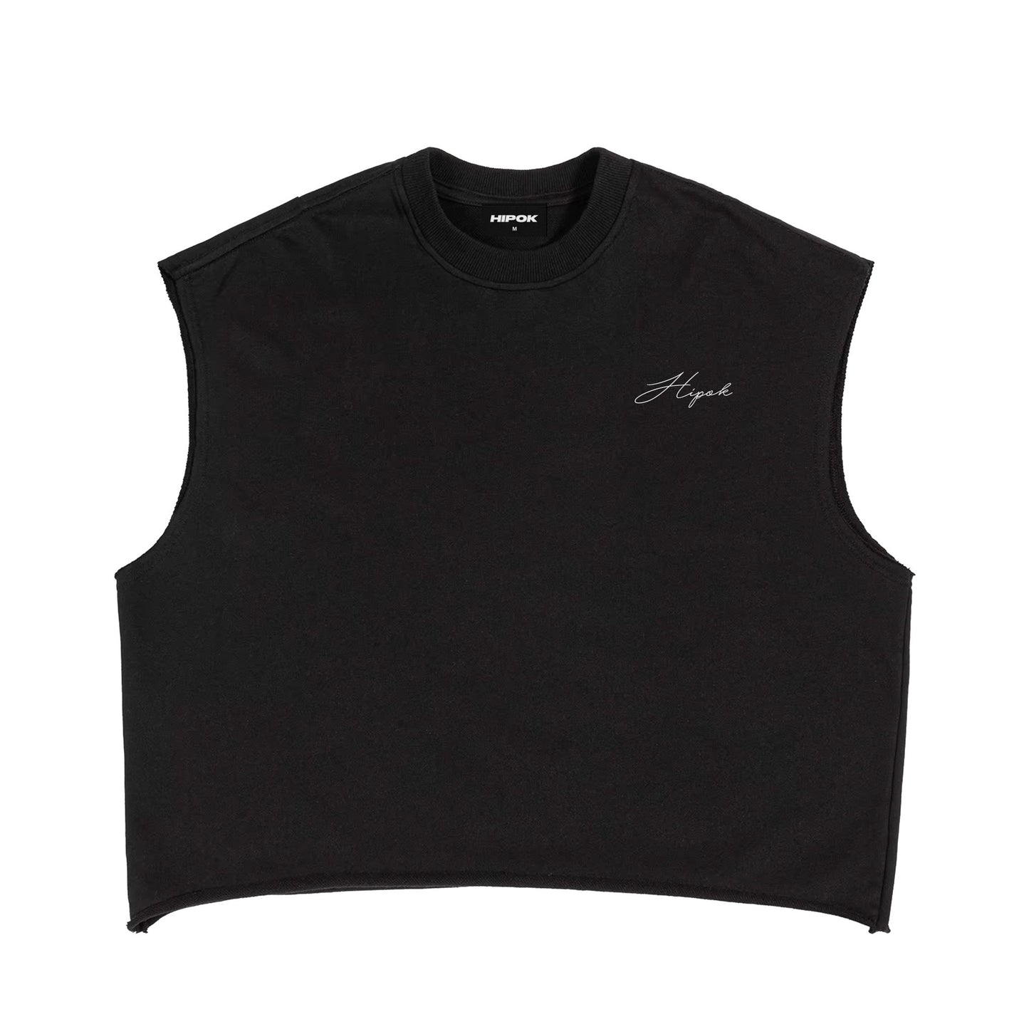 Black Boxy Fit Tank Top - Hipok Brand