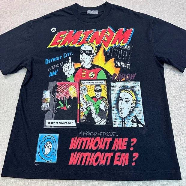 Black Eminem T-Shirt