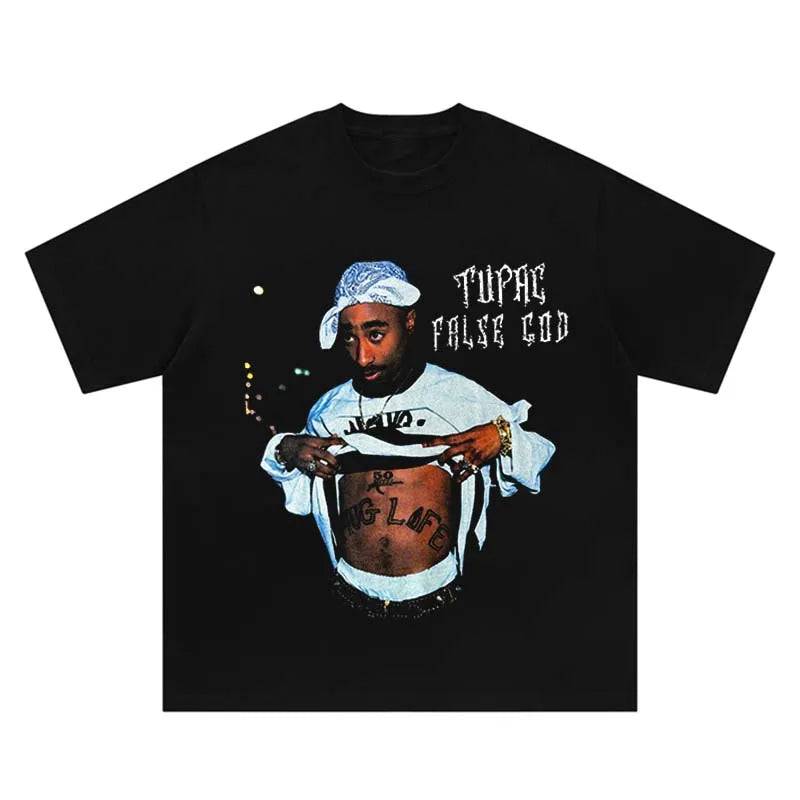 Black Tupac T-Shirt