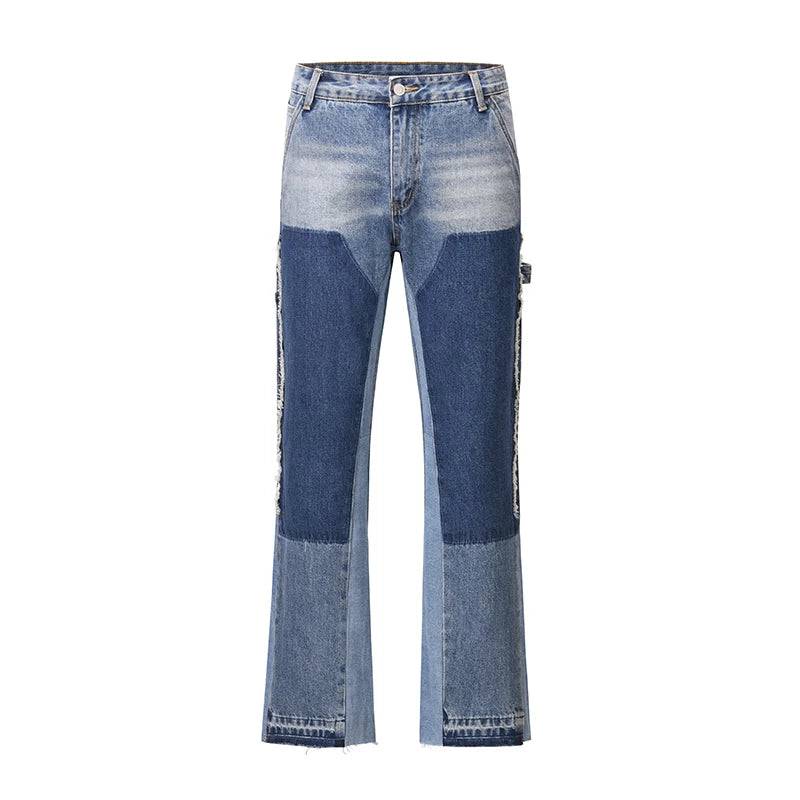 Blue Patch Flare Denim