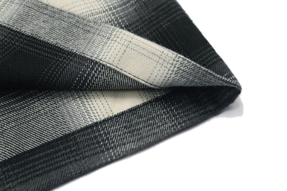 Charcoal Plaid Chicano Shirt - Hipok Brand