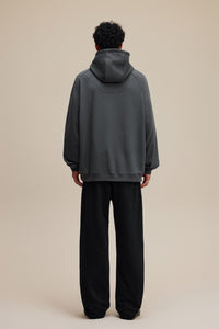 Dark Grey Arc Seam Hoodie - Hipok Brand
