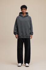 Dark Grey Arc Seam Hoodie - Hipok Brand