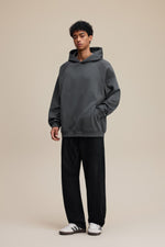 Dark Grey Arc Seam Hoodie - Hipok Brand