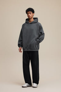 Dark Grey Arc Seam Hoodie - Hipok Brand