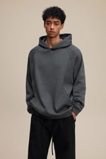 Dark Grey Arc Seam Hoodie - Hipok Brand