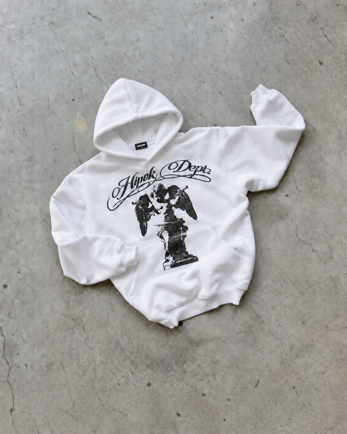 Dept Angel Hoodie – White