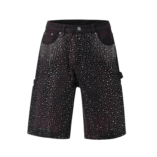 Diamond Dust Denim Shorts - Hipok Brand