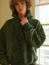 Distorted Faces Hoodie - Hipok Brand