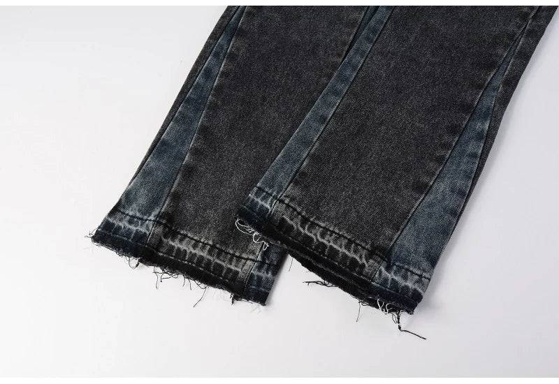 Drip Flare Denim