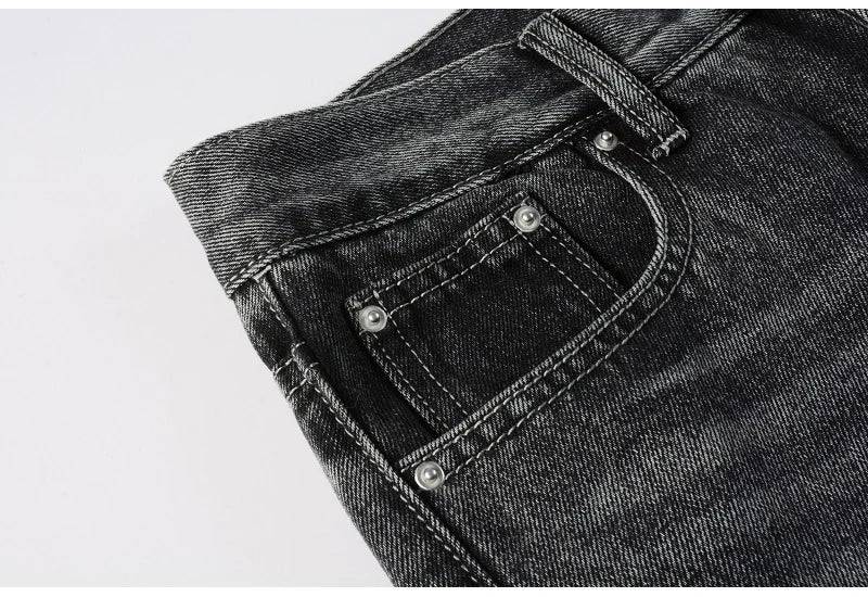 Drip Flare Denim