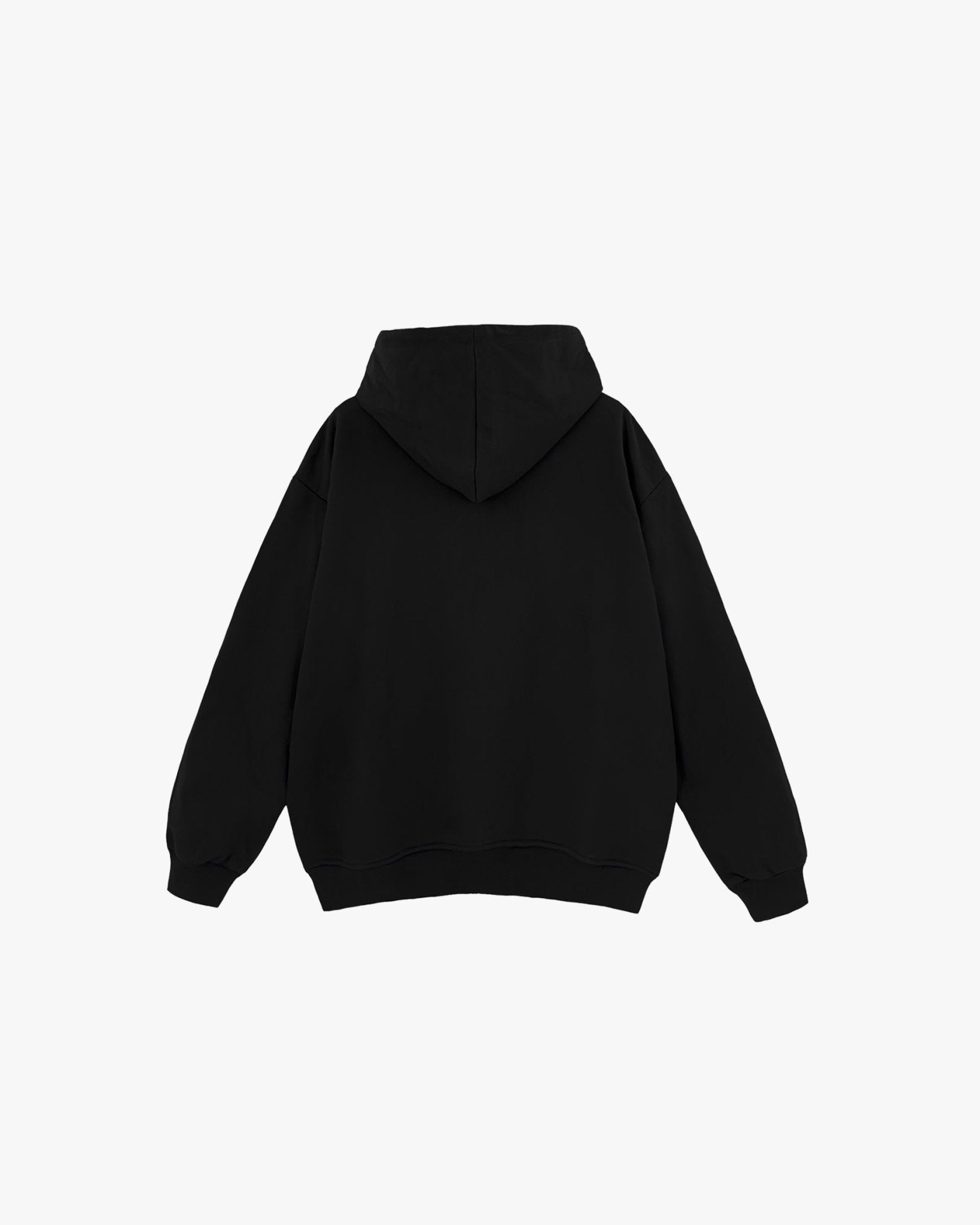 Essential Black Zip Hoodie - Hipok Brand