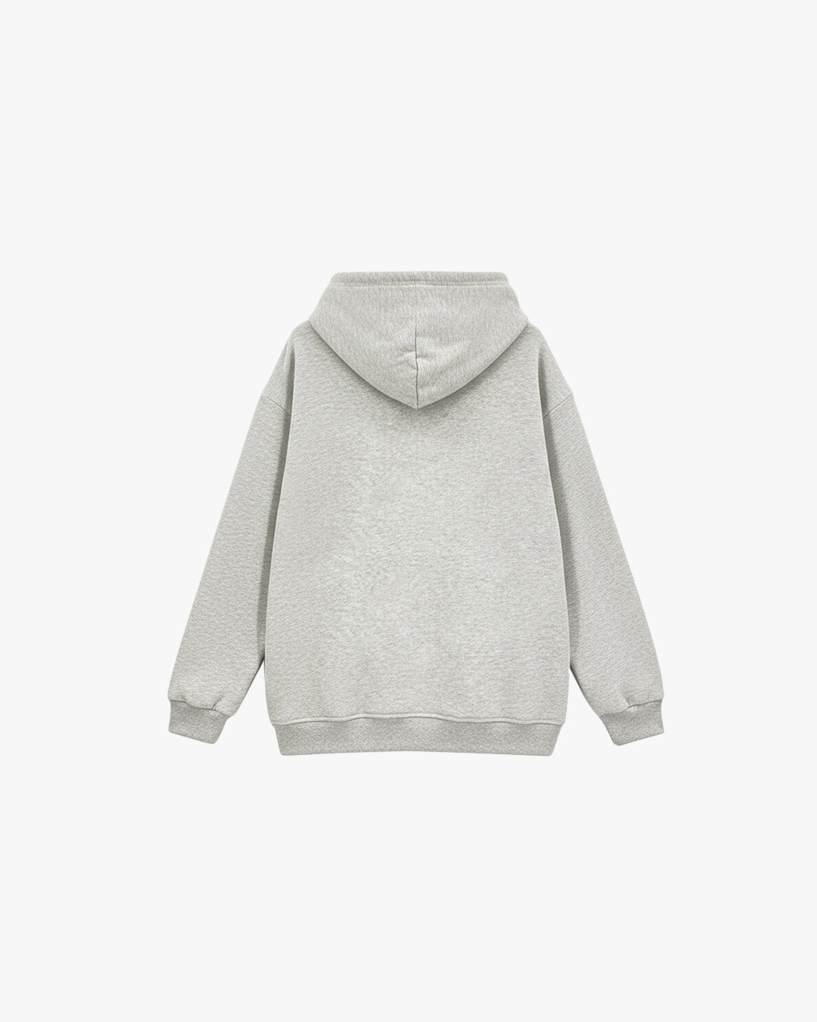Essential Grey Zip Hoodie - Hipok Brand