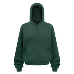 Essential Zip Hoodie – Green - Hipok Brand