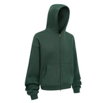 Essential Zip Hoodie – Green - Hipok Brand