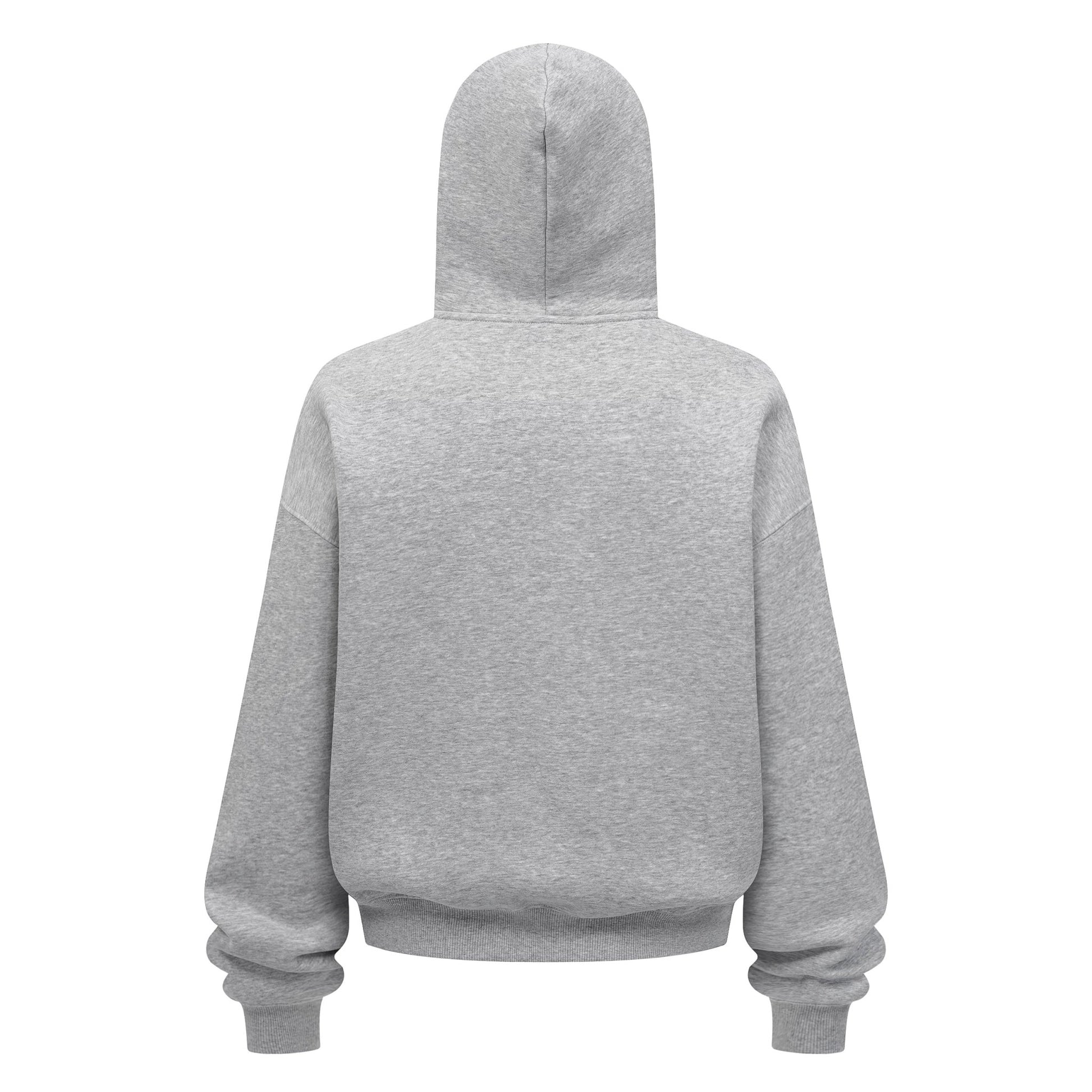 Essential Zip Hoodie – Light Grey - Hipok Brand