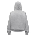 Essential Zip Hoodie – Light Grey - Hipok Brand