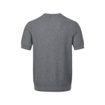 Grey Waffle Knit T-Shirt - Hipok Brand