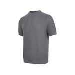 Grey Waffle Knit T-Shirt - Hipok Brand