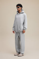 Light Grey Arc Seam Hoodie - Hipok Brand