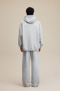 Light Grey Arc Seam Hoodie - Hipok Brand