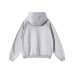Light Grey Arc Seam Hoodie - Hipok Brand