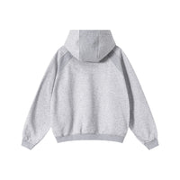 Light Grey Arc Seam Hoodie - Hipok Brand