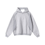 Light Grey Arc Seam Hoodie - Hipok Brand