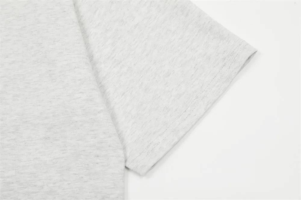 Light Grey Hip Hop T-Shirt