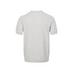 Light Grey Waffle Knit T-Shirt - Hipok Brand