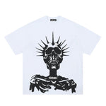 Skull Spiked T-Shirt - Hipok Brand