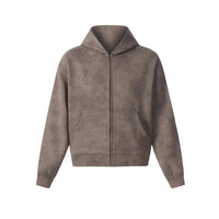 Stone Washed Taupe Hoodie - Hipok Brand