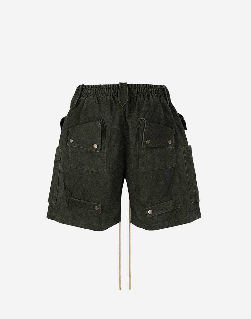 Washed Cargo Shorts