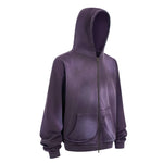 Washed Purple ASHED Hoodie - Hipok Brand