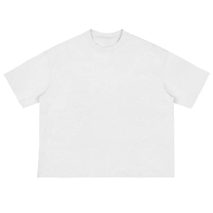 White Boxy Fit T-Shirt - Hipok Brand