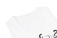 White Chicano Lettering Tank Top - Hipok Brand