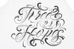 White Chicano Lettering Tank Top - Hipok Brand