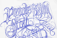 White Chicano Lettering Tank Top v2 - Hipok Brand
