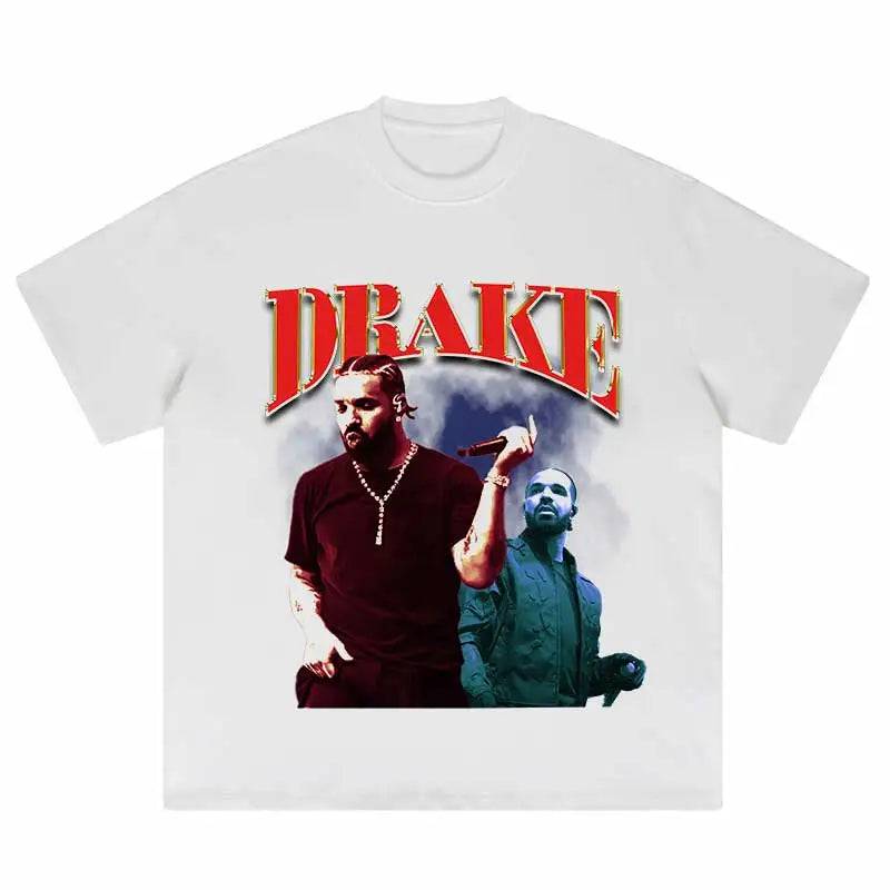 White Drip Drake T-Shirt